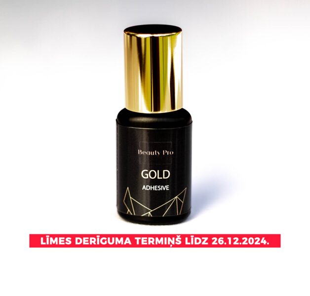 GOLD - Eyelash extension adhesive 5ml
