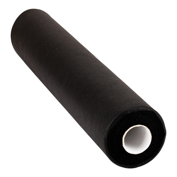Рулон нетканого материала (flizelin) 60cm x 50m (Черный цвет)